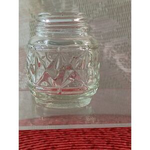 Vintage Anchor Hocking Clear Salt or Pepper Jar Mid Century Modern